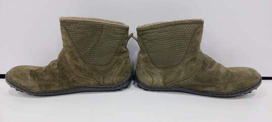 Columbia Women's Green Suede Boots Size 9.5 image number 2