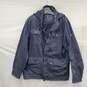 KUHL'S Men's Cotton & Polyester Blend Blue Hooded Zipper Jacket  Size L image number 1