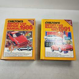 Chilton's Import Car 1986 & 1991 Repair Manuals alternative image