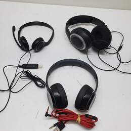 Mixed Lot of Headphones Untested