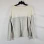 Vince Camuto Women's White/Gray Sweater SZ L image number 4