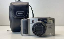 Minolta Freedom Zoom 140EX Panorama Date Point & Shoot Camera w/ Accessories
