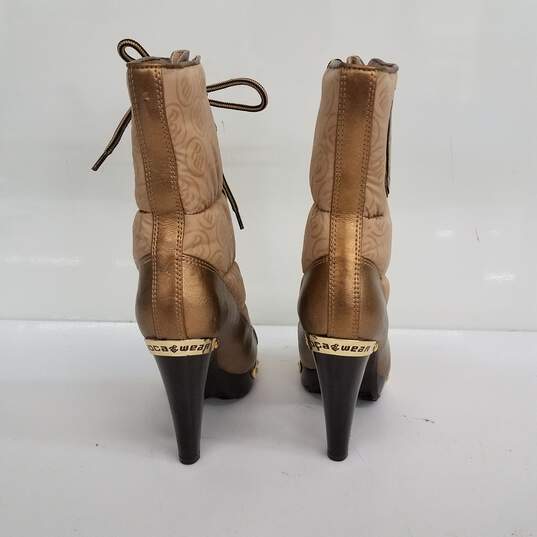 Rocawear Gold Boots Size 6 image number 3