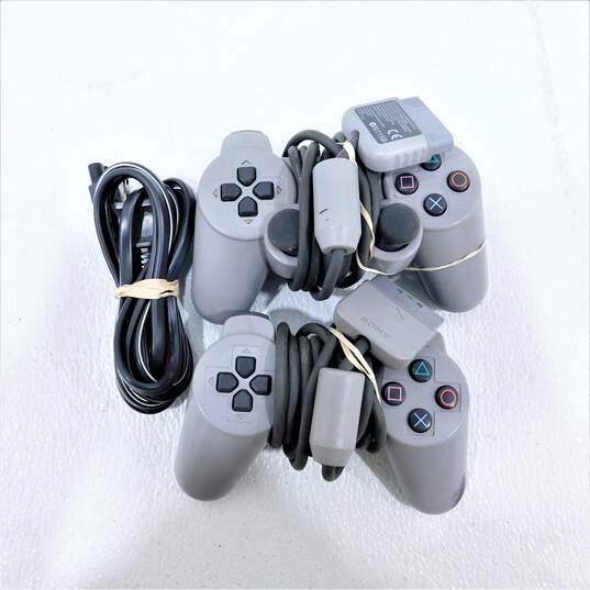 Sony PlayStation 1 w/ 2 Controllers image number 2