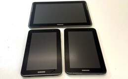 Samsung Galaxy Tab Tablet Assorted Models Lot of 3