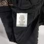 Women's Black Back Zip Layered Lace V-Neck Sleeveless Midi Dress Size 14 image number 4