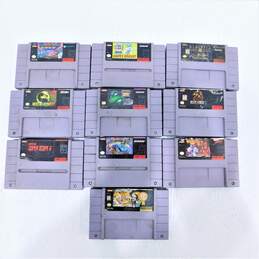 Lot Of Super Nintendo SNES Games