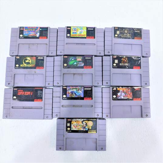 Lot Of Super Nintendo SNES Games image number 1