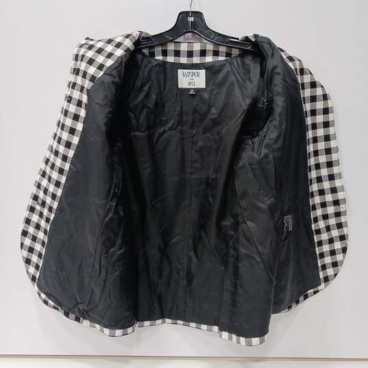 Kasper Women's Checkered Dress Jacket 12 image number 1