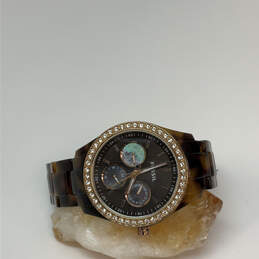 Designer Fossil Chronograph Round Dial Adjustable Strap Analog Wristwatch