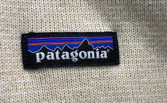 Patagonia Men's Ivory 1/4 Zip Sweater- XXL image number 5