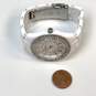 Designer Fossil ES-2444 White Stainless Steel Quartz Round Analog Wristwatch image number 3