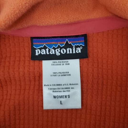 Patagonia WM's 100% Polyester Peach Fleece Reflective Jacket Size L image number 3