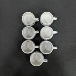 7pc Set of Poppytrails Provincial Blue Ceramic Mugs alternative image