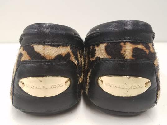 Michael Kors Women's Faux Cheetah Skin Slip on Loafers Sz. 7.5 image number 7