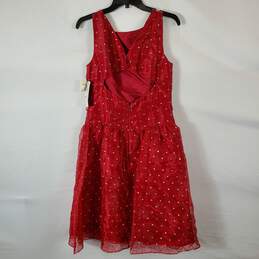 Adrianna Papell Women Red Dress SZ 10 NWT alternative image