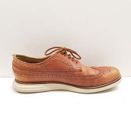 Cole Haan Leather Oxford Shoes Brown 10