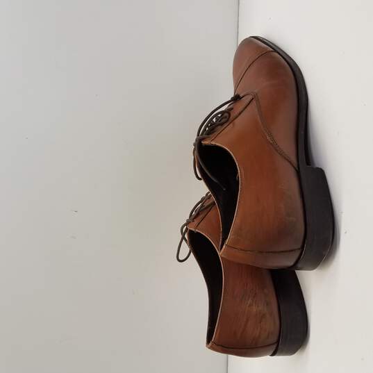 Bruno Magli Men's Cap Toe Leather Dress Shoes - Rustle - Size 10m image number 4