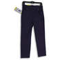 NWT Womens Blue Built-In Tummy Control Panel Pull-On Ankle Pants Size S image number 2