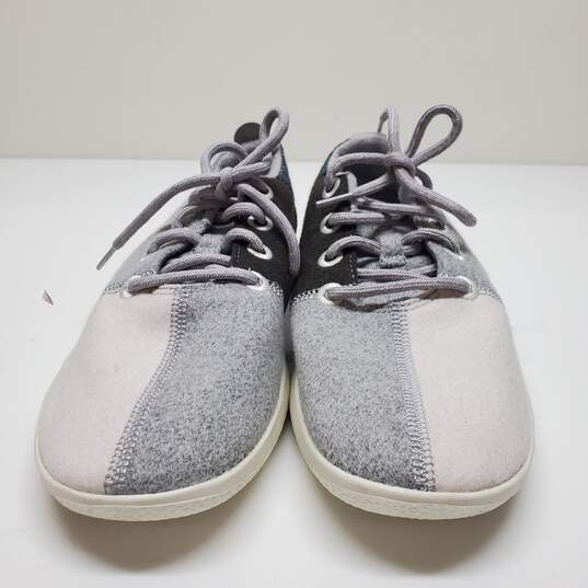 Allbirds Women's Wool Runner Patchwork Sneakers in Gray Scale/White Size 10 image number 2
