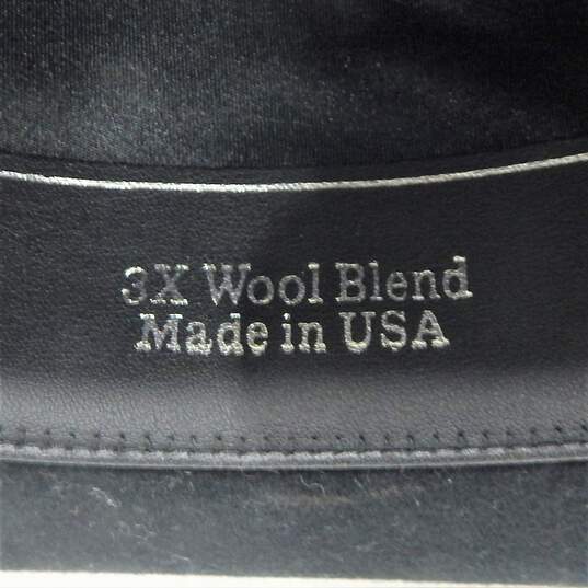 Men’s Cody James Cowboy Hat 3X Wool Felt Black No Size Tag image number 8