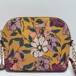 Steve Madden Yellow Floral Crossbody Bag