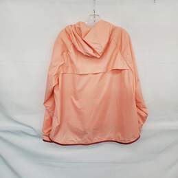 Nike Pink Polyester Hooded Full Zip Jacket WM Size XL alternative image