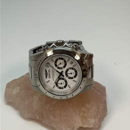 Designer Invicta Speedway 9211 Silver-Tone Chronograph Analog Wristwatch