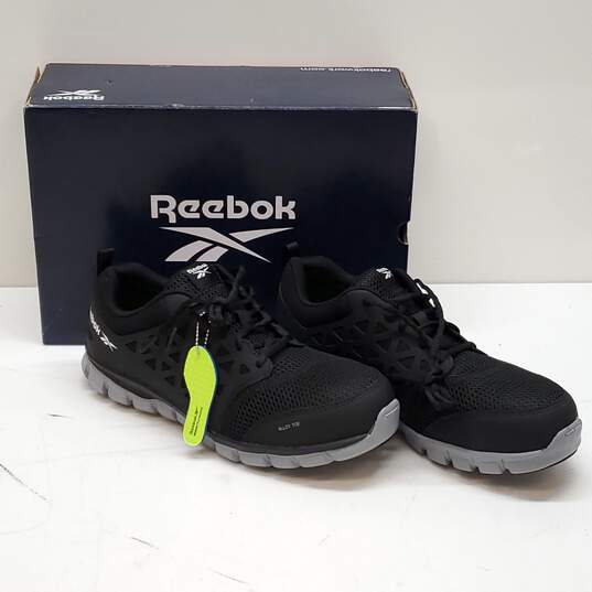 tle Reebok Sublite Cushion Work Mid Alloy Toe Waterproof Size 11.5M image number 1