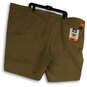 NWT Mens Green Ultimate Straight Fit Supreme Flex Chino Shorts Size 54 image number 2