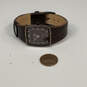Designer Skagen Brown Leather Strap Stainless Steel Analog Wristwatch image number 2