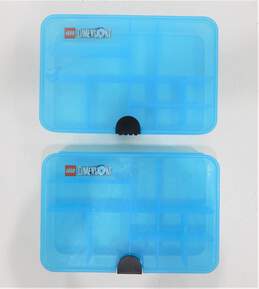 2 Lego® Dimensions Gaming Capsule 4080 - Blue Storage Case Container Organizers