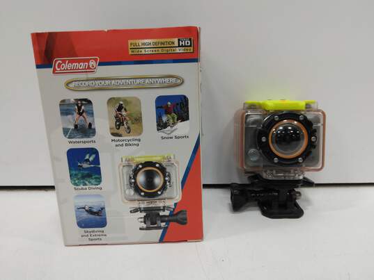 Coleman Action Camera Bravo w/Box and Accessories image number 4