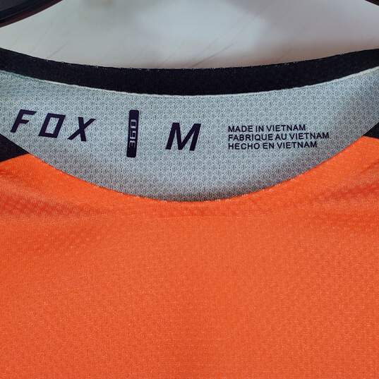 Fox Racing Men Orange Active Long Sleeve M image number 3