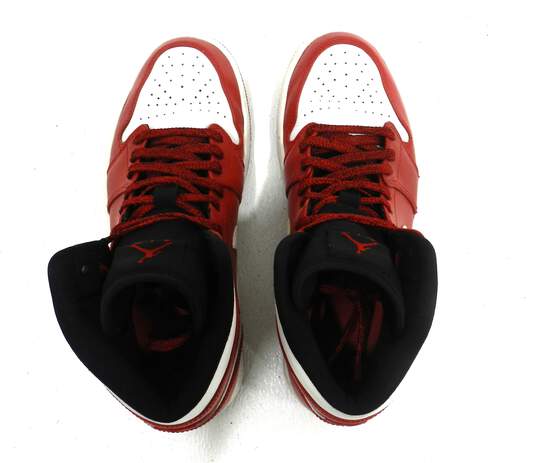 Buy the Jordan 1 Mid Chicago Men's Shoe Size 9 | GoodwillFinds