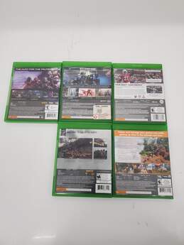 Lot of 5 Xbox one Game Disc ( ZOO) untested alternative image