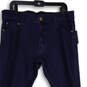 NWT Womens Blue Denim Medium Wash Straight Leg Jeans Size 36W X 32L image number 3