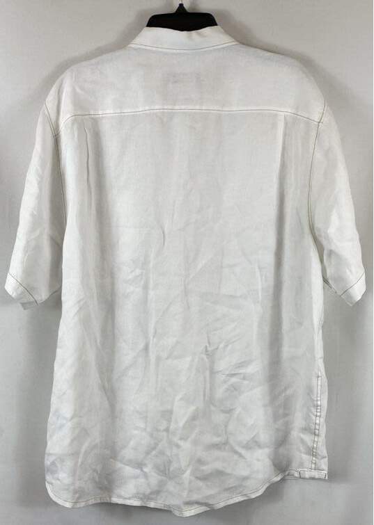 Tommy Bahama White T-shirt - Size X Large image number 2