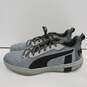Mens Gray Legacy Low Quarry 193601-01 Lace Up Low Top Basketball Shoes Size 11 image number 3