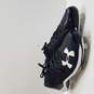 Under Armour UA Ignite Low ST Baseball Cleats Black White Men's Size 9.5 image number 3
