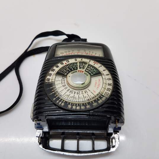 DeJUR Dual Professional Light Meter in Original Leather Case image number 2