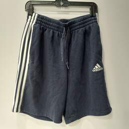 Adidas Men's Blue Activewear Shorts Size M