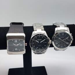 Fossil Mixed Model Analog Watch Bundle of Three Various Grams