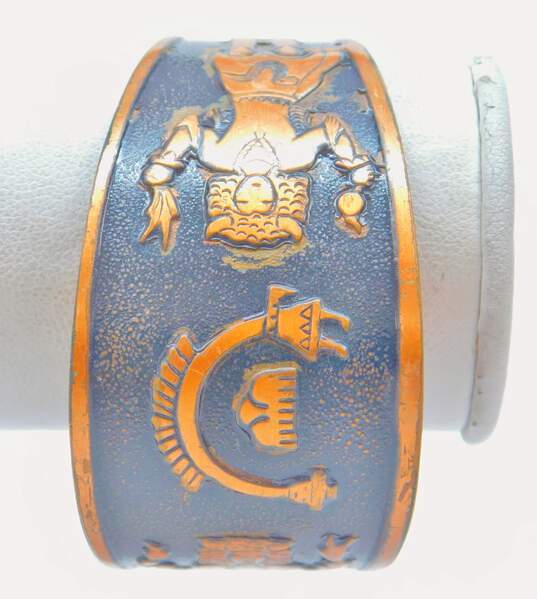 Vintage Bell Trading Post Copper Cuff Bracelet 41.0g image number 2