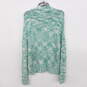 Cozy Mockneck Pullover Teal Sweater image number 2