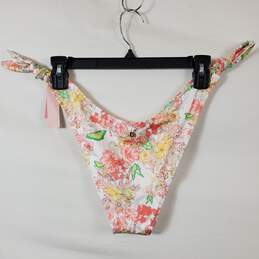 Victoria's Secret Women Floral Bikini Bottom S NWT