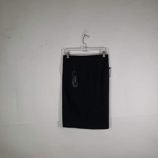 NWT Womens Stretch Knee Length Waistband Straight & Pencil Skirt Size 3 image number 2