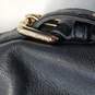 Michael Kors Black Leather Shoulder Hobo Tote Bag image number 5