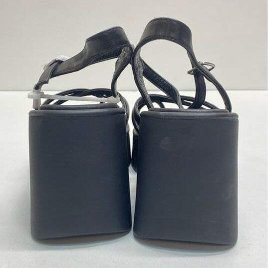 Madden Girl Vaultt Wedge Sandals Black 6.5 image number 4
