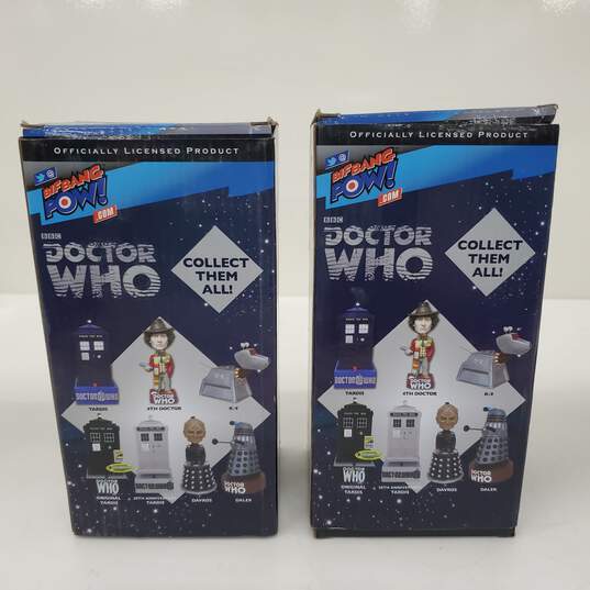BBC Doctor Who BifBang Pow! 4th Doctor Davros Bobble Head Lot of 2 IOB image number 5